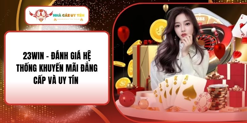 23Win - Đánh Giá Hệ Thống Khuyến Mãi Đẳng Cấp Và Uy Tín