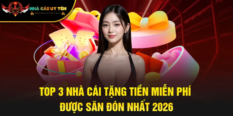 Top 3 Nhà Cái Tặng Tiền Miễn Phí Được Săn Đón Nhất 2026